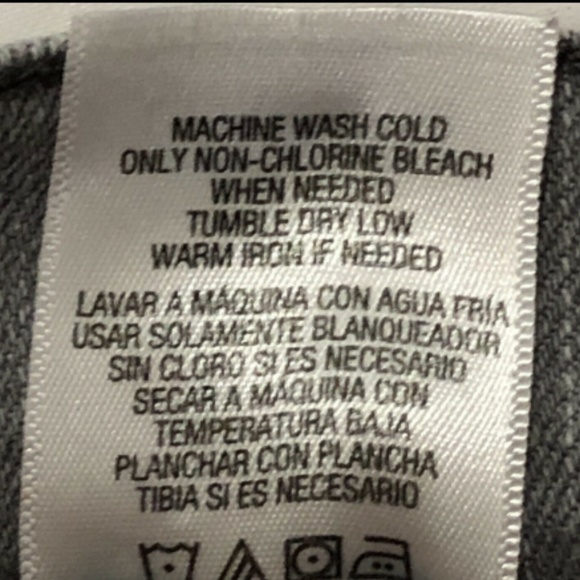 Basic Editions Classic Fit Jeans Gray Sz 6 Short - Picture 8 of 8